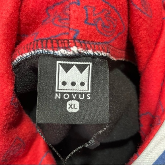 New Kansas City Chiefs Harrison Butker Thick Fleece Sweatshirt Mens XL Rare - Picture 6 of 12